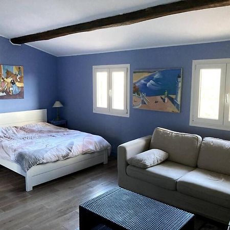 Agreable Chambre D'Hotes Avec Vue Sur Les Collines Apartman La Colle-sur-Loup Kültér fotó