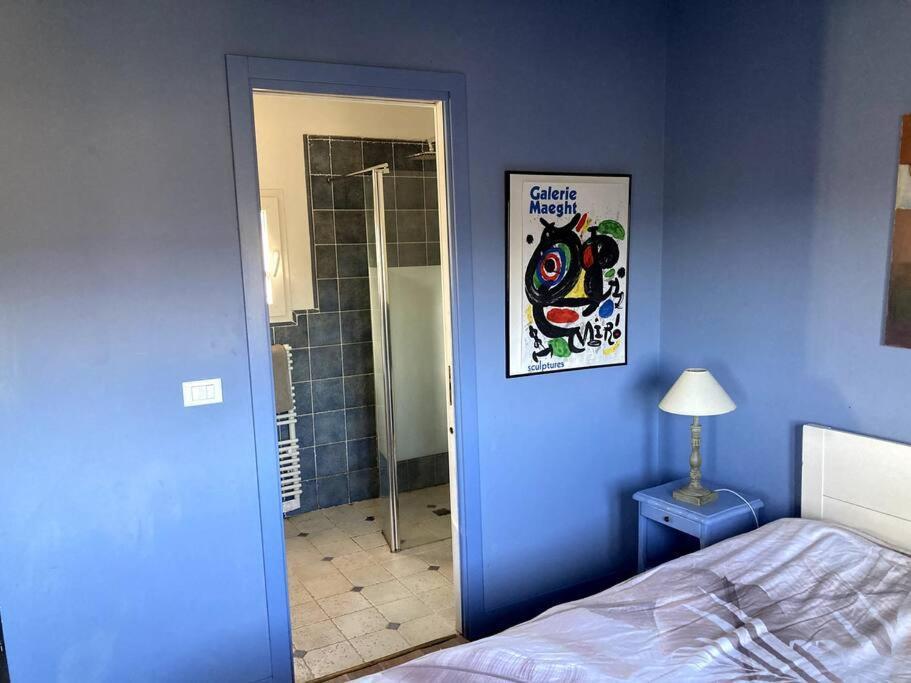Agreable Chambre D'Hotes Avec Vue Sur Les Collines Apartman La Colle-sur-Loup Kültér fotó