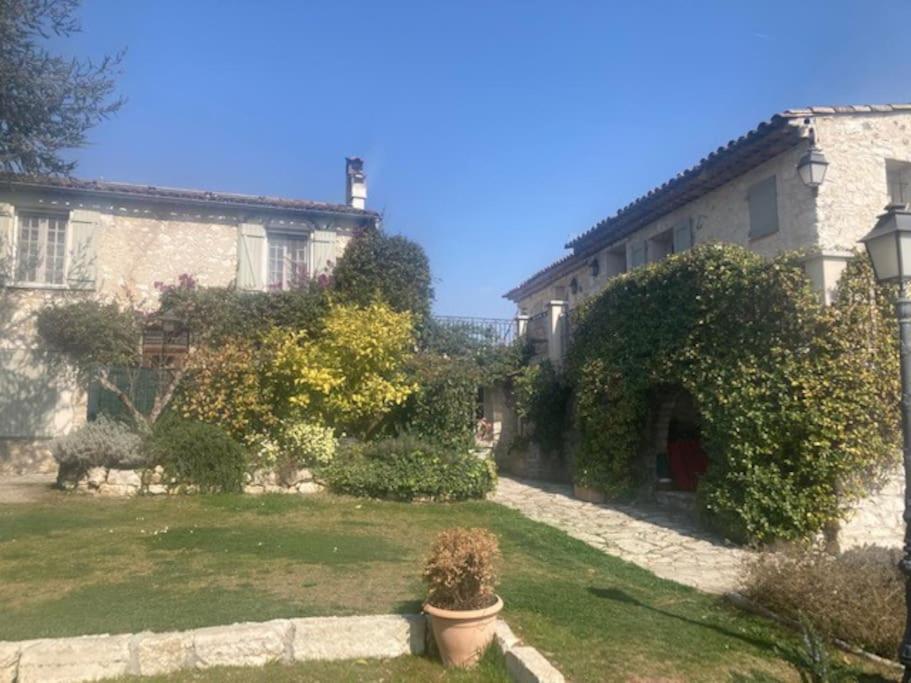 Agreable Chambre D'Hotes Avec Vue Sur Les Collines Apartman La Colle-sur-Loup Kültér fotó