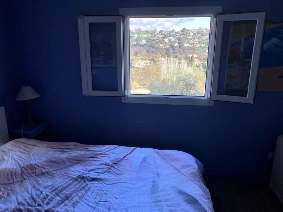 Agreable Chambre D'Hotes Avec Vue Sur Les Collines Apartman La Colle-sur-Loup Kültér fotó